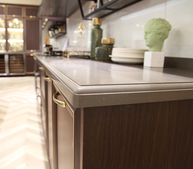 classic grey kitchen cabinets