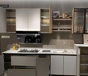 Penjualan paling laris kabinet dapur Modular Modern kualitas tinggi